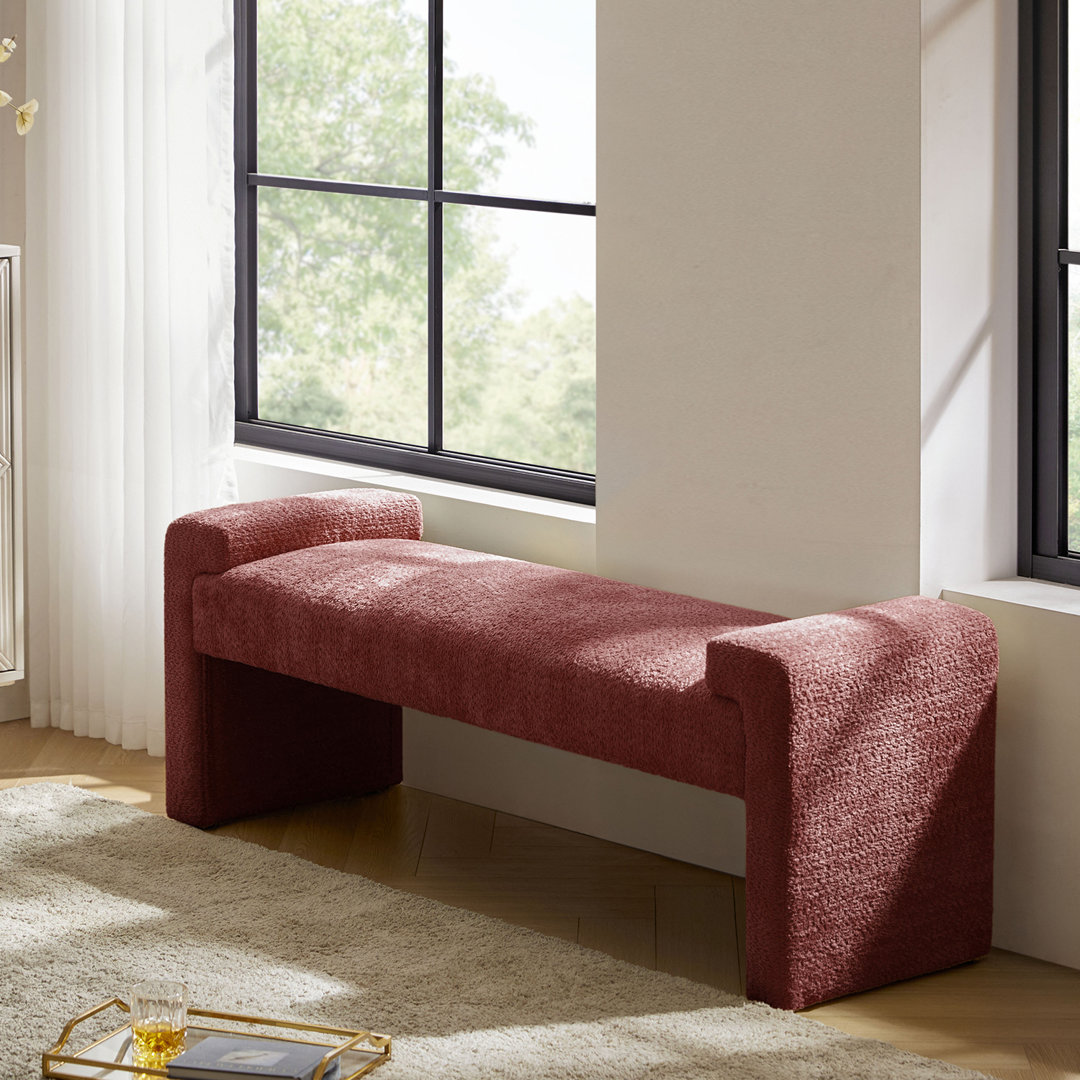 Arlesia Modern Upholstered Accent Bench